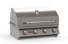 Built-In Gas Grill Bull 30" Outlaw 4-Burner Drop-In Gas Grill Head, 60,000 BTU, LP/NG