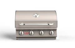 Built-In Gas Grill Bull 30" Outlaw 4-Burner Drop-In Gas Grill Head, 60,000 BTU, LP/NG