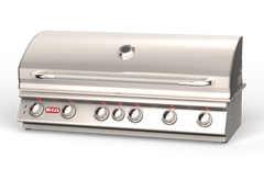 Built-In Gas Grill Bull 46" Diablo Premium Drop-In Gas Grill Head, 105,000 BTU with Infrared Back Burner, 62648 / 62649