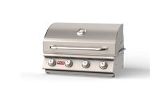 Built-In Gas Grill Bull 30" Lonestar 4-Burner Drop-In Gas Grill Head, 60,000 BTU, 87048 / 87049