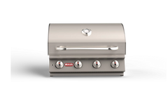 Built-In Gas Grill Bull 30" Lonestar 4-Burner Drop-In Gas Grill Head, 60,000 BTU, 87048 / 87049