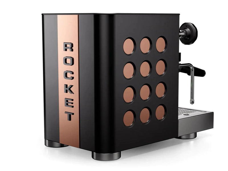 Rocket Espresso Appartamento TCA Espresso Machine - Black with Copper Circles - FPCG01091SK-004