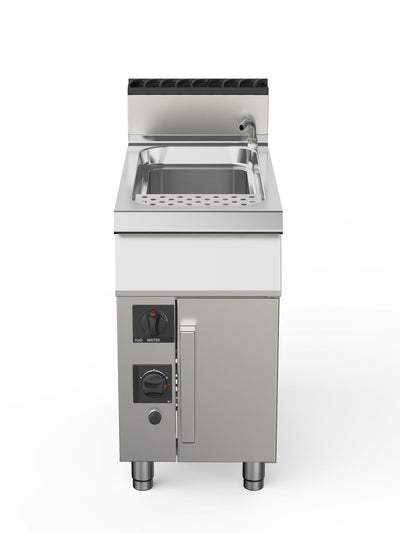 Pasta Cookers-AMPTO 90CPG45 PLUS Gas Pasta Cooker, 12-Gallon 1 Tank