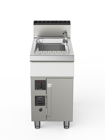 AMPTO 90CPG45 PLUS Gas Pasta Cooker, 12-Gallon 1 Tank