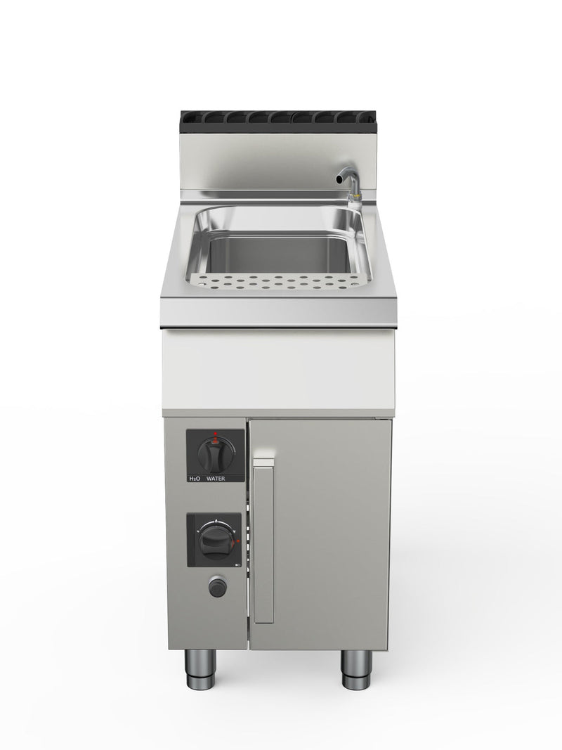 AMPTO 90CPG45 PLUS Gas Pasta Cooker, 12-Gallon 1 Tank