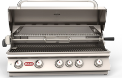 Grill Rotisserie Kit Bull 38" Stainless Steel Rotisserie Kit with Spit Rod, Forks, Counterbalance & Bracket, 56000