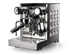 Rocket Espresso Appartamento TCA Espresso Machine - Shiny Steel with White Circles - FPCG01091SK-001