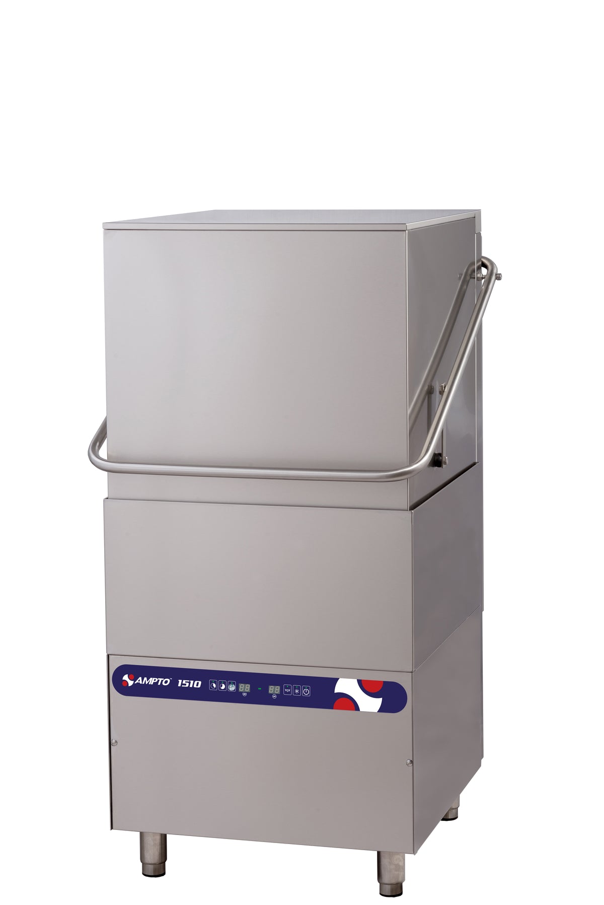 AMPTO 1510 Hood-Type High-Temperature Dishwasher 34-5/8"W