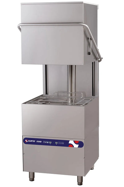 AMPTO 1510 Hood-Type High-Temperature Dishwasher 34-5/8