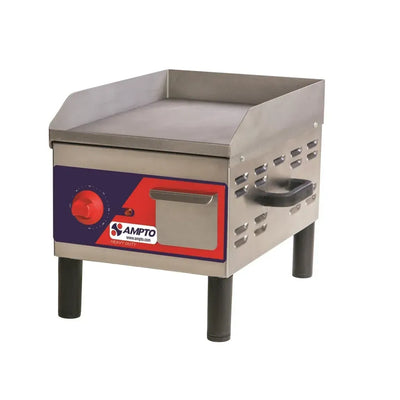 AMPTO GR5E Electric Countertop Griddle 12