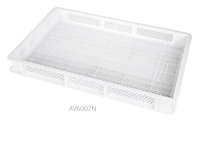 Fimar AV6007N Plastic Perforated Basket 24x16" (60x40cm) White