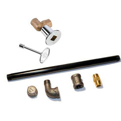 Fireplace Parts & Accessories HPC Fire Indoor Fireplace Log Lighter Valve Kit, Straight or Angled