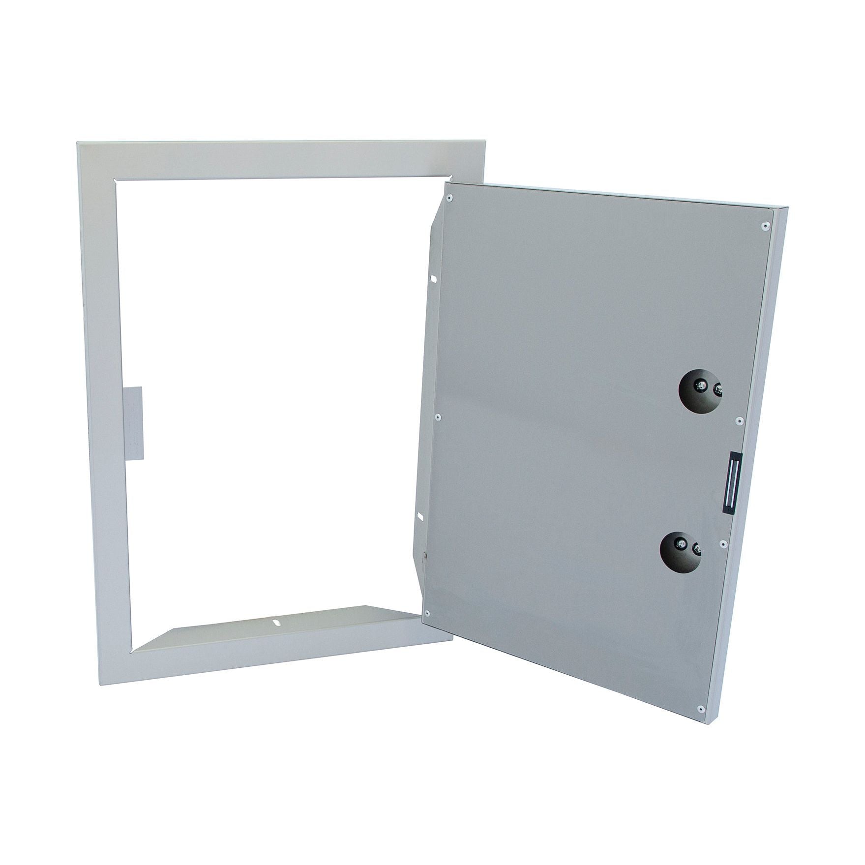 Access Doors & Vents-KoKoMo 14x20 Reversible Stainless Steel Access Vertical Door KO-1420V