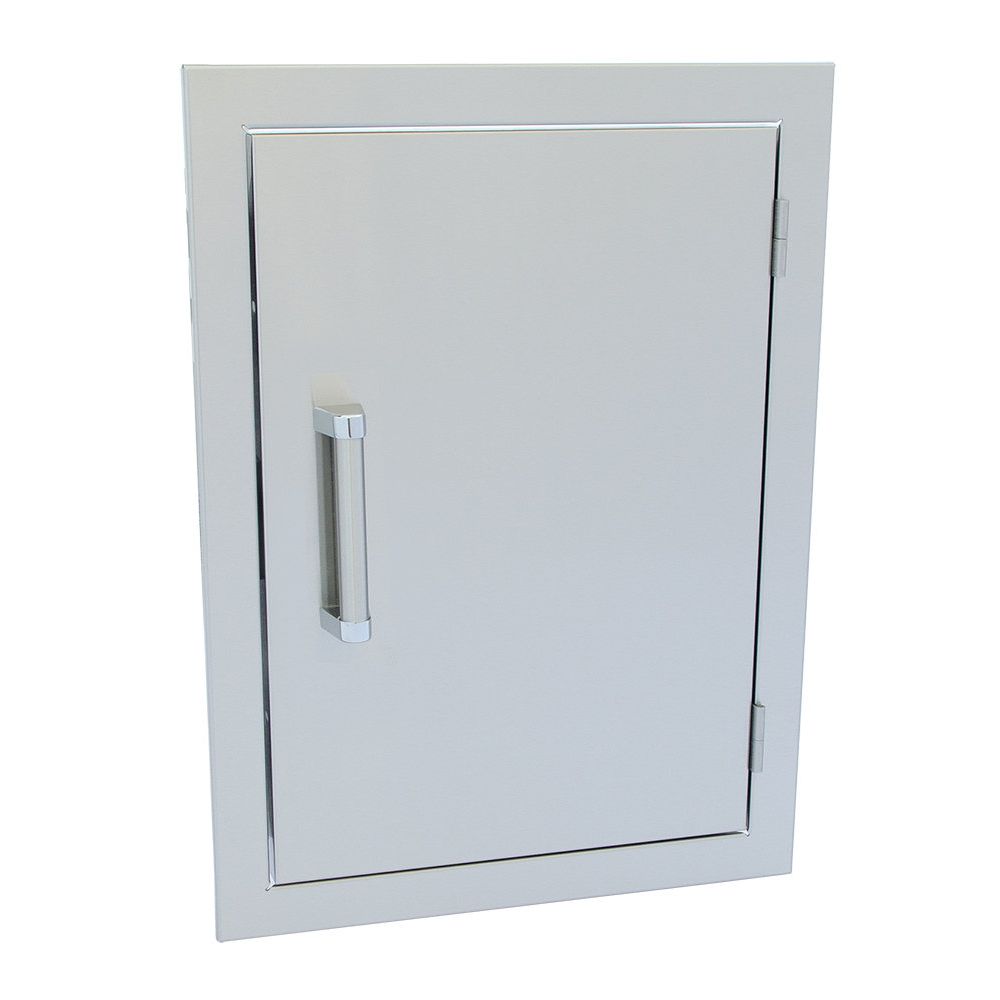 Access Doors & Vents-KoKoMo 17x24 Reversible Stainless Steel Access Vertical Door KO-1724V