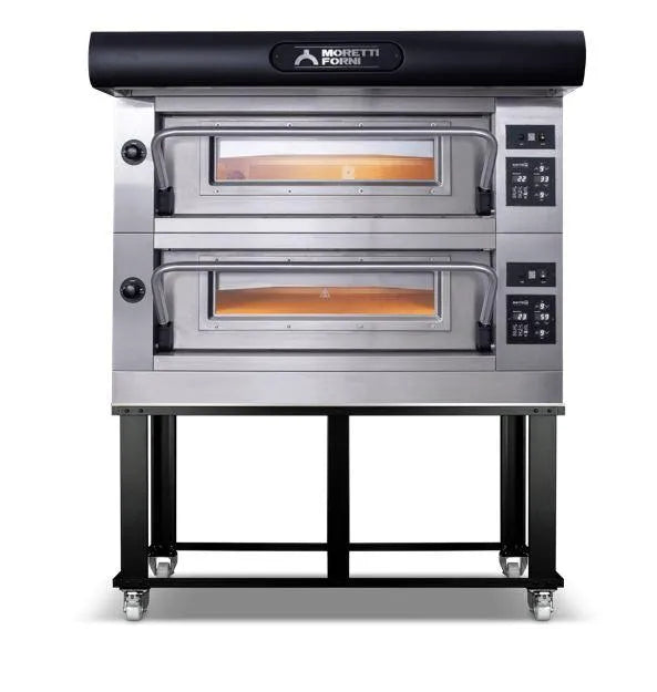 Amalfi – Electric Pizza Ovens-MORETTI FORNI AMALFI B2 Electric Pizza Oven, 2 Deck, 38x29 Chamber