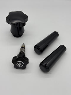 la Pavoni ABS Black Handle & Knob Kit for Lever Machines (LPAHANLBLK01)
