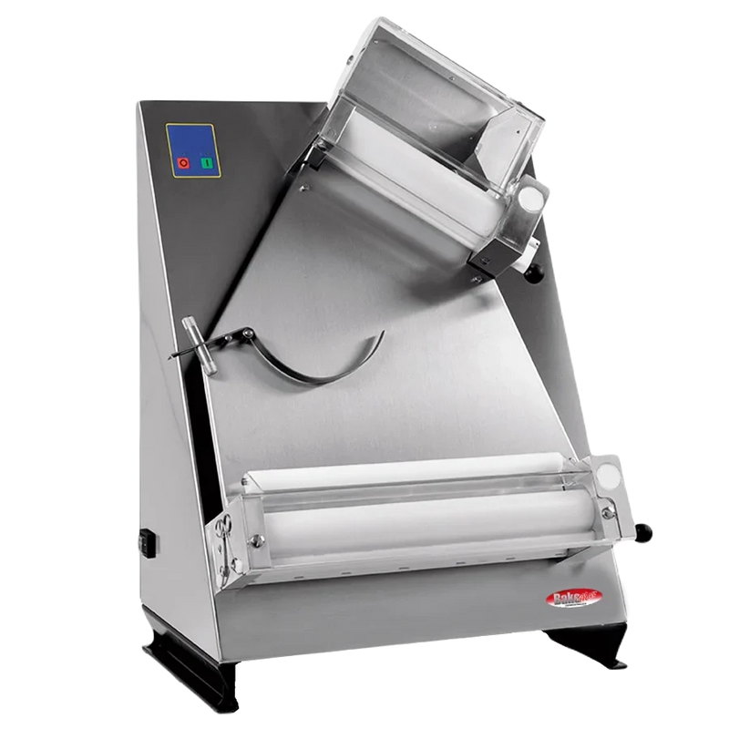 Dough Sheeter-BakeMax BMTPS16 16 Inch Wide Electric Countertop Double Pass Dough Sheeter