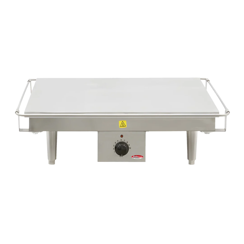 Tortilla Warmer-BakeMax BMTXW2025 Commercial Countertop Electric 20” x 25” Flat Grill Tortilla Warmer