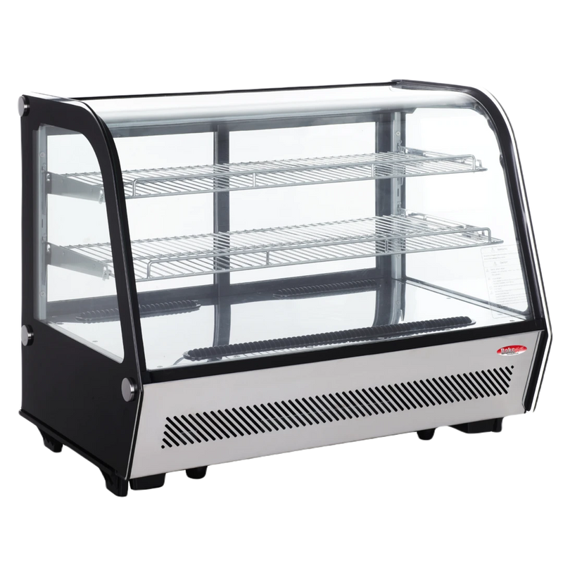 Refrigerated Display Case-BakeMax BMREF35 Titan Series 35-Inch Countertop Refrigerated Display Case