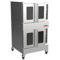 BakeMax America BADCO5G Commercial Floor Model Double Stacked Gas Convection Oven, 360,000 BTU