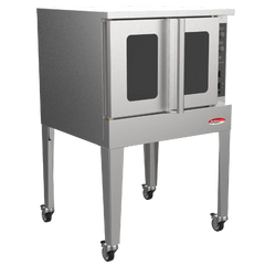 BakeMax BASCO5E Commercial Floor Model Electric Convection Oven - 12 Full Size Pan Capacity, 240V