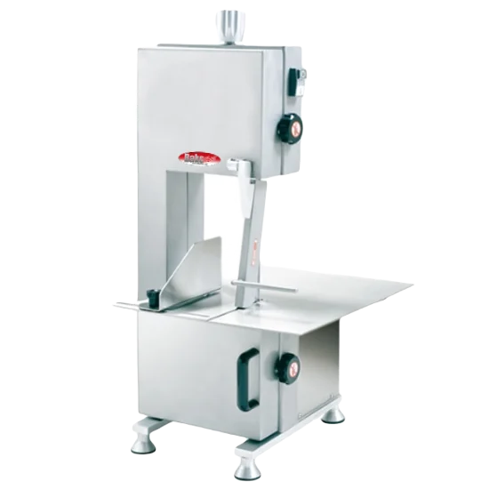 BakeMax BMCBS01 Titan Series Countertop Electric 1HP Frozen Meat & Bone Saw (3 Blades)