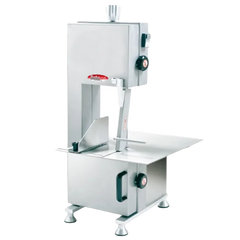BakeMax BMCBS01 Titan Series Countertop Electric 1HP Frozen Meat & Bone Saw (3 Blades)