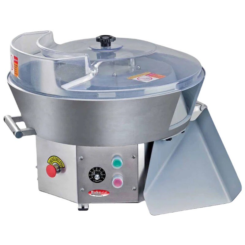 BakeMax BMDBR02 Countertop Electric Automatic Dough Ball Rounder (12.5 oz, 900 pcs/hr)