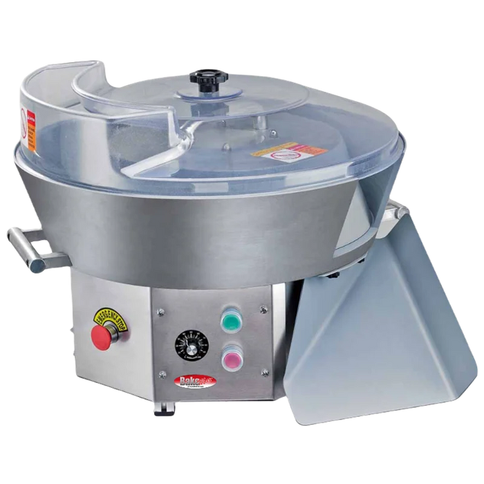 BakeMax BMDBR02 Countertop Electric Automatic Dough Ball Rounder (12.5 oz, 900 pcs/hr)