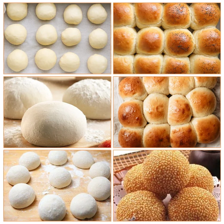 BakeMax BMDBR02 Countertop Electric Automatic Dough Ball Rounder (12.5 oz, 900 pcs/hr)