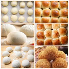 BakeMax BMDBR02 Countertop Electric Automatic Dough Ball Rounder (12.5 oz, 900 pcs/hr)