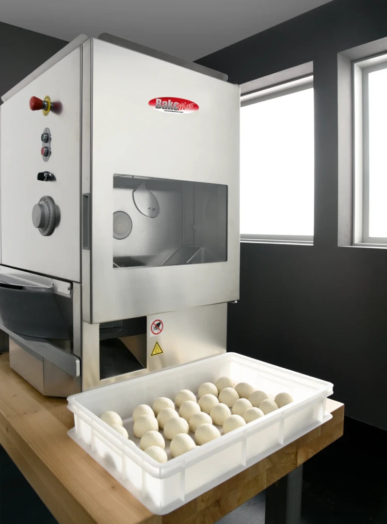 BakeMax BMDD003 Countertop Electric Automatic Dough Divider & Rounder Combo (120V)
