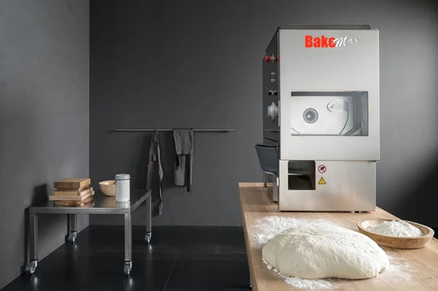 BakeMax BMDD003 Countertop Electric Automatic Dough Divider & Rounder Combo (120V)