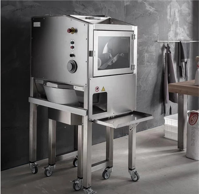 BakeMax BMDD005 Floor Model Electric Automatic Dough Divider Rounder Combo (120V)