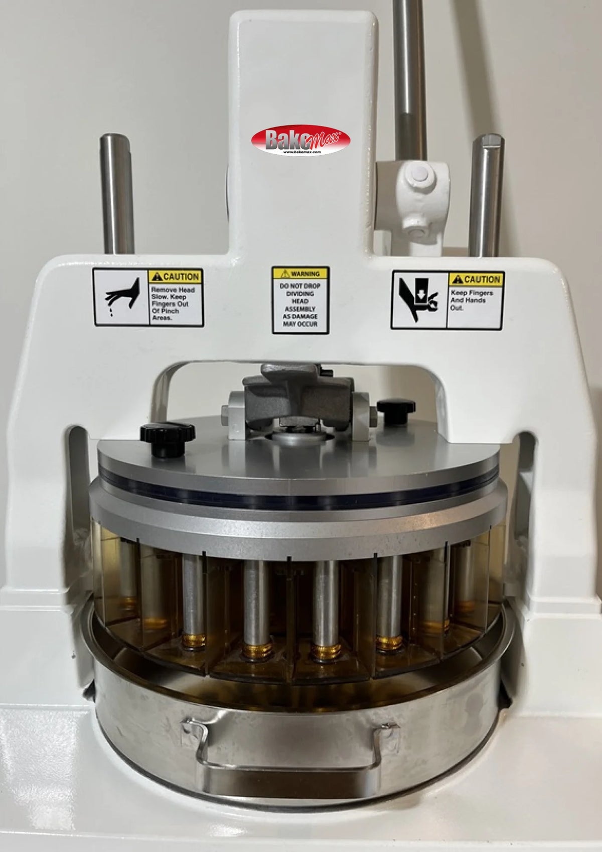 BakeMax BMDMIH36/18/9 Commercial Countertop Manual Dough Divider with 36/18/9 Heads, 1–17 oz Portions