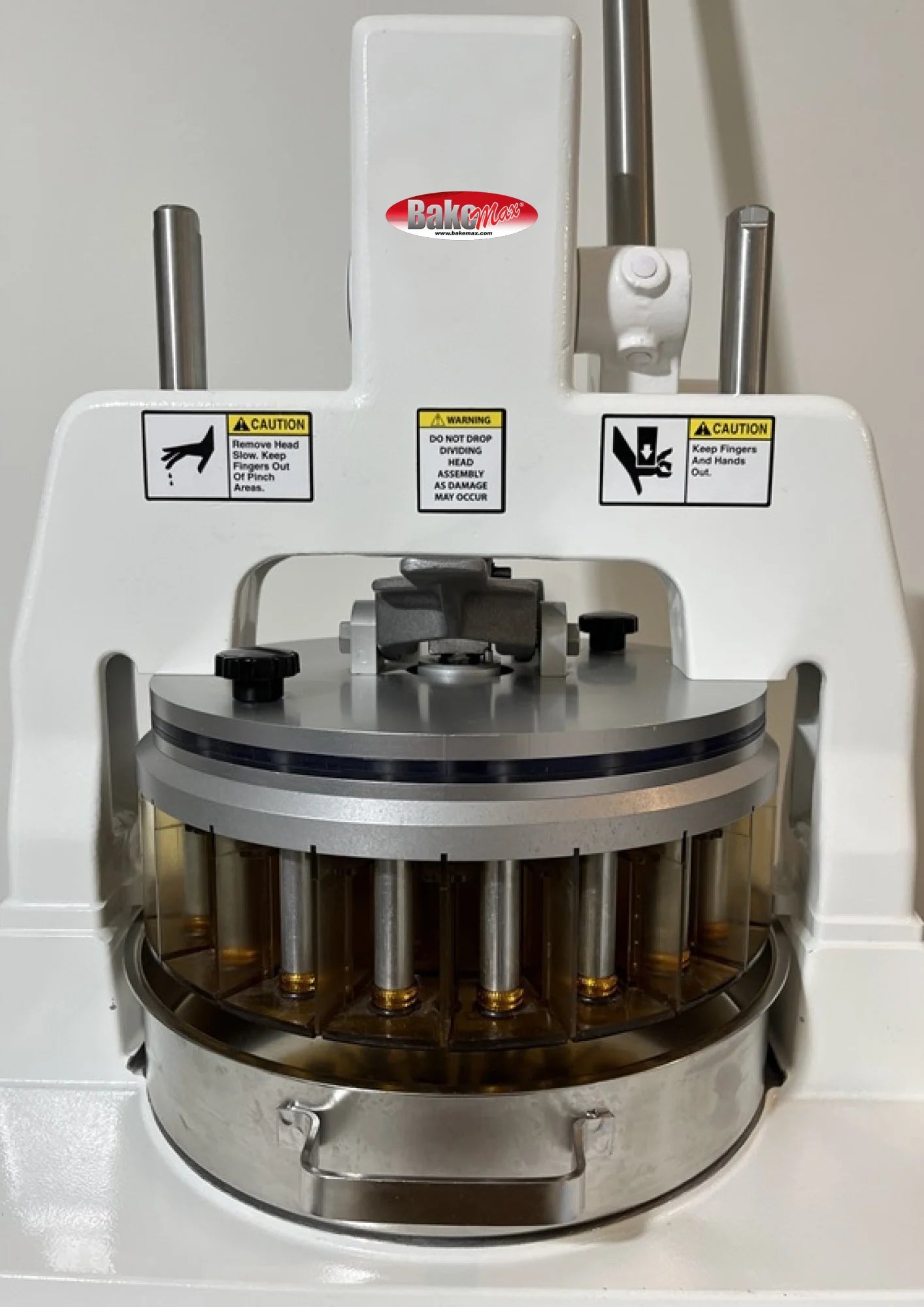 BakeMax BMDMIH36/9 Commercial Countertop Manual Dough Divider with 36/9 Division Heads (1–17 oz Portions)