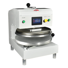 BakeMax BMDXEW Commercial Countertop Electric Automatic Single-Heat Dough Press, 18"