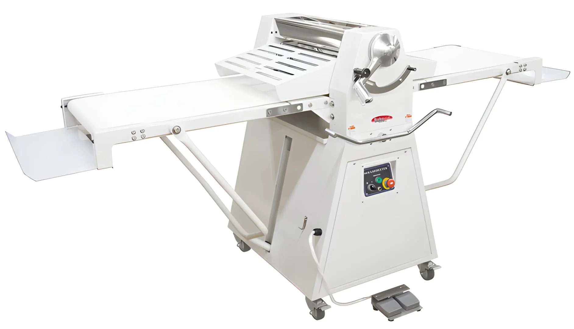 BakeMax BMFRS01 Heavy-Duty 17.7″ Wide Floor Model Reversible Dough Sheeter (220V)