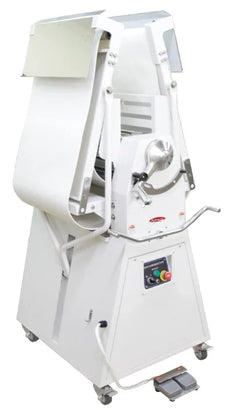 BakeMax BMFRS03 Heavy-Duty 25.6″ Wide Floor Model Reversible Dough Sheeter