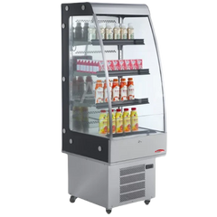 BakeMax BMGG024 24 Inch Floor Model Grab and Go Refrigerated Display Merchandiser