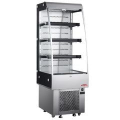 BakeMax BMGG024 24 Inch Floor Model Grab and Go Refrigerated Display Merchandiser