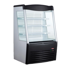BakeMax BMGG036 36" Floor Model Grab and Go Refrigerated Display Merchandiser