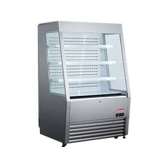 BakeMax BMGGS36 Floor Model 36 Inch Grab and Go Refrigerated Display Merchandiser