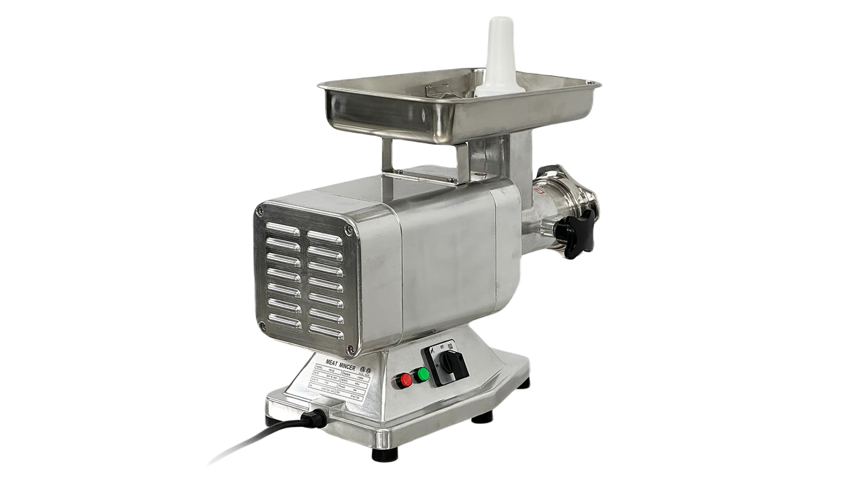 BakeMax BMMG004 Titan Series Electric Countertop Meat Grinder, 1.5HP, #22 Hub, 660 lb/hr
