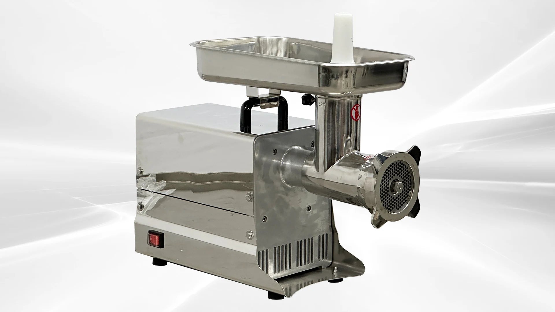 BakeMax BMMG005 Titan Series 2HP Electric Countertop Meat Grinder - 1100 lbs/hr