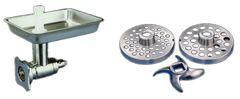 BakeMax BMMGA01 Meat Grinder Mixer Hub Attachment for #12 Hub (485 lb/hr)
