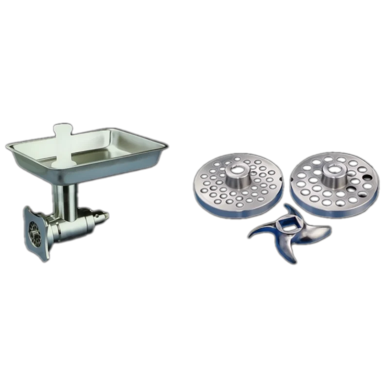 BakeMax BMMGA01 Meat Grinder Mixer Hub Attachment for #12 Hub (485 lb/hr)