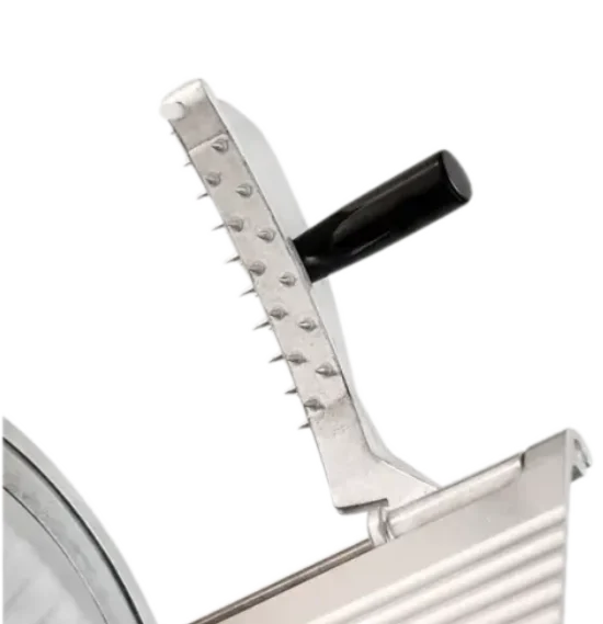 BakeMax BMMSM08 Commercial Countertop Gravity Feed 8" Meat Slicer (120V)