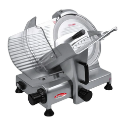 BakeMax BMMSM08 Commercial Countertop Gravity Feed 8" Meat Slicer (120V)