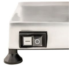BakeMax BMMSM10 Commercial Countertop Gravity Feed 10" Meat Slicer, 120V